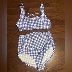 Motherhood Maternity Gingham Bikini